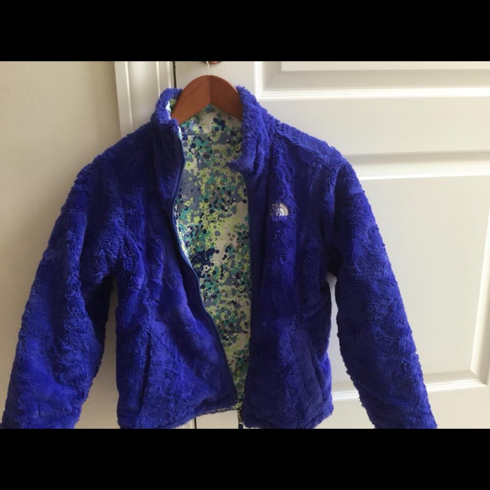 Girls North Face Reversible jacket